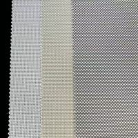 Tissu pare-soleil à rayures fines 5% Open Factor, matériau durable pour stores enrouleurs et décoration de fenêtres