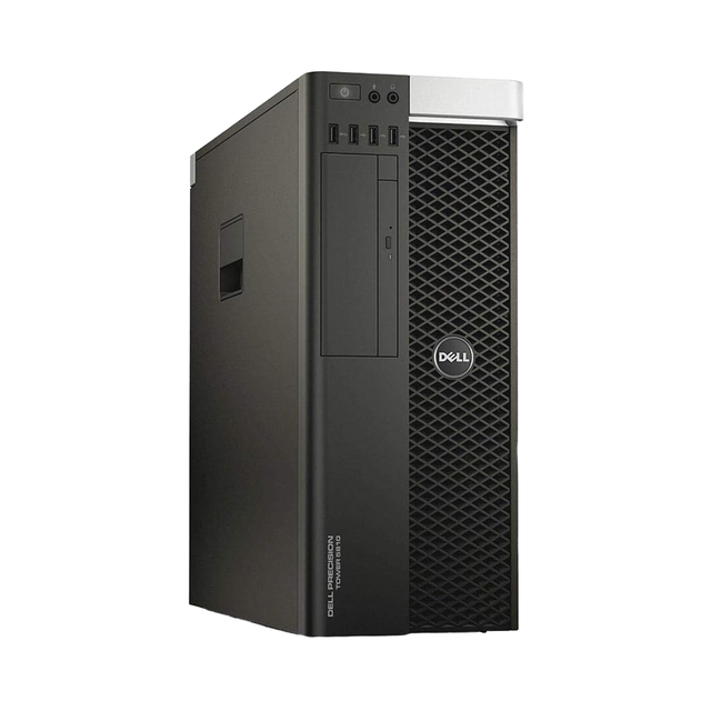 For Precision T5810 Workstation Server Xeon E5 1620 V3 3.5GHz 256GB SSD 4TB HDD 16GB 4GB for Quadro K2200 Full HD Stock