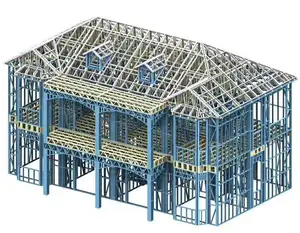 中国供应商轻钢金属墙框架建筑建筑材料