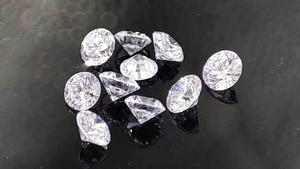 เพชร CVD สีขาวแบบหยาบ วัสดุเพชรสังเคราะห์ที่ยังไม่ได้เจียระไน สำหรับทำเครื่องประดับและการผลิต - Product Image 4