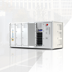 Sistema de Energía Solar y Eólica Híbrido Renepoly de 500kW 1075kWh LiFePO4, Contenedor de Almacenamiento de Energía BESS con Garantía de 10 Años para Microredes - Product Image 1