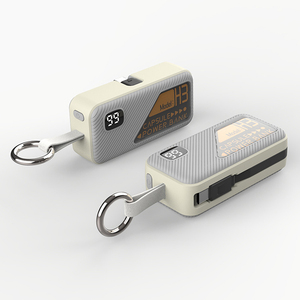 พาวเวอร์แบงค์พวงกุญแจข้ามพรมแดนแคปซูลปลั๊กสายเคเบิ้ลขนาด5000มิลลิแอมป์ต่อชั่วโมง15วัตต์ชาร์จเร็วพกพาได้ - Product Image 4