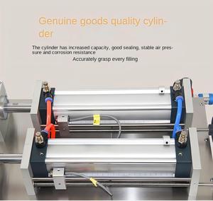 Machine de remplissage automatique à piston pour yaourt, lait, gelato, encre, tubes de gelato, trémie, emballage plastique, liquides et eau - Product Image 3