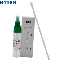 Kit de Test Cpv/Ccv Ag canin rapide efficace pour Cassette de Test de détection de Parvovirus pour animaux vétérinaires