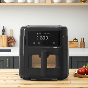 Offre Spéciale <span class=keywords><strong>Kerong</strong></span> 5L électrique pour Airfryer Four numérique carré moderne Noir Frayeur d'air sans huile pour usage domestique - Product Image 2