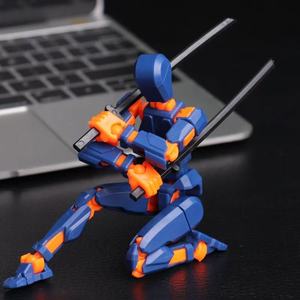 ของเล่นหุ่นยนต์ 3 มิติ พิมพ์ด้วยเทคโนโลยี 3D  แบบข้อต่อหลายจุด  ลดความวิตกกังวล  ของขวัญแปลกใหม่  ของเล่นเสริมประสาทสัมผัส  สำหรับวัยรุ่นและเด็ก - Product Image 1