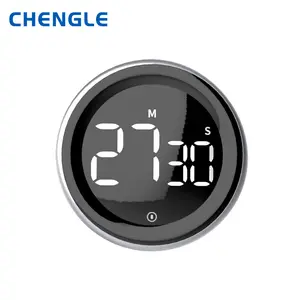 Quiet Large Digital Magnetic LED Countdown Timer Kitchen Timers OEM