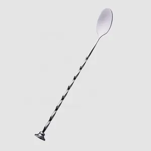 OUYADA Factory Direct Stainless Steel Long Bar Martini Cocktail Wine Mixing Spoon