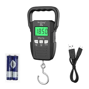 WH-A33 가정용 전자 계량 저울 60kg 휴대용 휴대용 야채 저울 - Product Image 1