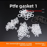 Joint d'étanchéité moulé en PTFE, joint torique, bague de retenue, en plastique, résistant aux hautes températures, personnalisation et traitement sur mesure