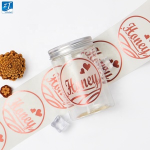 Adesivi personalizzati adesivo trasparente marvel adesivo rimovibile per alimenti adesivo rotondo trasparente logo etichetta in <span class=keywords><strong>pvc</strong></span> trasparente - Product Image 2