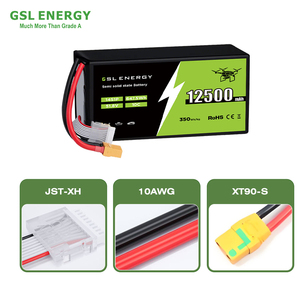 GSL ENERGY Semi-Solid State Drone Batterij 12500mAh 12.5Ah 350Wh/kg 6S 12S 14S UAV Power Pack voor VTOL Landbouwbespuiting - Product Image 5