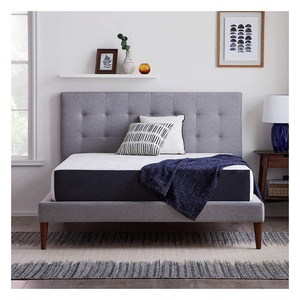 Bedroom Gel Memory Foam mattress for cool sleep and stress relief, medium sturdy mattress CertiPUR-US certified/bed in a box