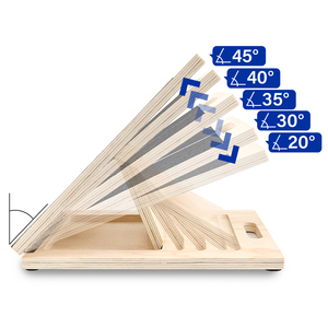 Có Thể Điều Chỉnh Bằng Gỗ Slant Hội Đồng Quản Trị Cho Thể Thao Xách Tay Bê Cáng Cho Đầu Gối Và Mắt Cá Chân Căng Hội Đồng Quản Trị Cho Chân Tập Thể Dục - Product Image 4