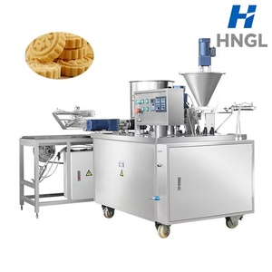 เครื่องขึ้นรูปเค้กอัลมอนด์ทำมือสำหรับอุตสาหกรรม เครื่องทำบิสกิตอัตโนมัติสำหรับขึ้นรูปและจัดรูปทรงขนมขบเคี้ยว - Product Image 1