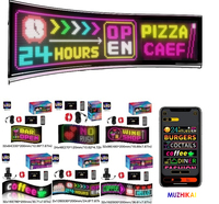Nouveau démon yeux voiture Led Logo App Led matrice Pixel panneau veilleuse bricolage Programmable Flexible Led affichage pour voiture camion