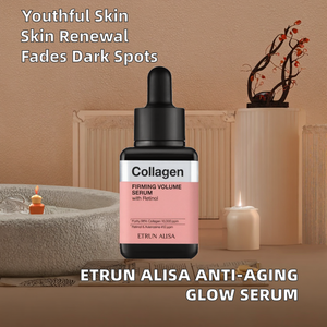 Suero Facial ETRUN ALISA Antiarrugas, Corrector de Manchas Oscuras, Antienvejecimiento, Reafirmante, con Escualano, Vitamina C y Colágeno - Product Image 2