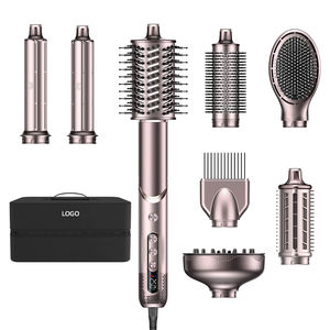 Nouveau Styler Multifonction 8-en-1 2026 pour Salon FlexStyler 1400W Moteur BLDC 3 Réglages de Vitesse Styler à Air Chaud Pliable Brosse Sèche-Cheveux - Product Image 1