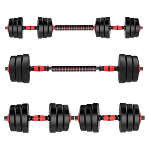 Barato al por mayor multifuncional cemento mancuerna pesas Set 30KG 40KG 50KG mancuerna ajustable - Product Image 3