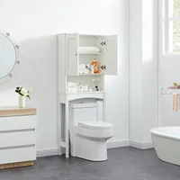 Bathroom Storage Wooden Vanity Cabinets, Toilet Cabinet Set