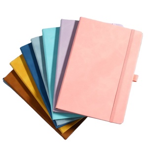 X906-1 High Quality Business Office <strong>Lined</strong> Personalized Printed Note Book Pu Leather Custom A5 Hardcover Journal <strong>Notebook</strong> - Product Image 1
