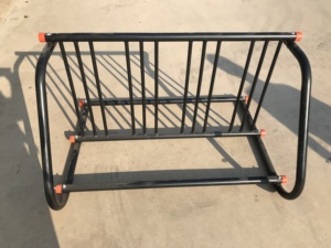 Porte-vélos d'extérieur commerciaux Porte-vélos simple ou double face <span class=keywords><strong>en</strong></span> W Frame Grid <span class=keywords><strong>en</strong></span> acier - Product Image 5