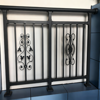 Balustrade verticale en acier inoxydable, fer et aluminium au design moderne, résistante à la rouille, pour appartement, villa, hôtel, escalier, balcon, DIY