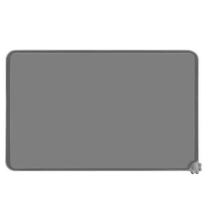 Popüler ürünler katlanabilir su geçirmez kaymaz dairesel pürüzsüz mama <span class=keywords><strong>mat</strong></span>ı kedi evcil hayvan besleme paspası silikon kase <span class=keywords><strong>Mat</strong></span> - Product Image 5