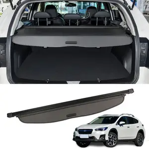 Couverture de sécurité rétractable d'ombre de cargaison d'accessoires de voiture intelligents adaptée pour Subaru XV 2013-2018