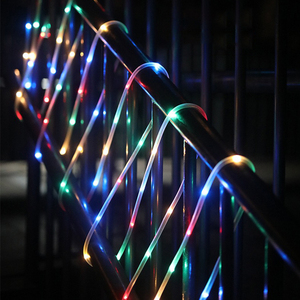 L'énergie solaire LED Rope Tube String Fairy Lights Outside Garden Xmas Decor Lights - Product Image 2