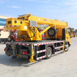 משאית מנוף מטען רב תכליתית 4X2 מותג מוביל, 10 טון, עם זרוע טלסקופית 27 מטר גובה הרמה קצרה - Product Image 5
