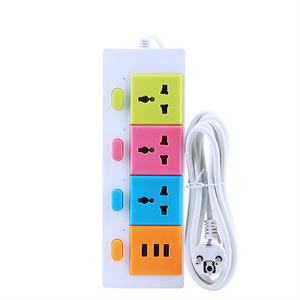 Nhà máy trực tiếp giá bán buôn <span class=keywords><strong>3</strong></span> USB Power Strip Board với <span class=keywords><strong>3</strong></span> phổ cửa hàng và độc lập kiểm soát chuyển đổi ổ cắm điện - Product Image 5