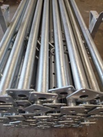 Soportes de Acero Ajustables de Diseño Moderno, Resistentes, para Encofrados de Hormigón, Andamios de Acero para Construcción