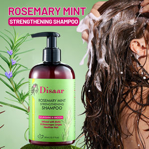 <span class=keywords><strong>Shampoo</strong></span> fortifiant pour cheveux à base de romarin biologique <span class=keywords><strong>Disaar</strong></span>, utilisation quotidienne, nourrit les cheveux, lavage professionnel au gingembre - Product Image 2