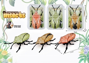 ของเล่นแมลงจำลองแบบไขลาน รูปแมลงปีศาจ ของเล่นแกล้งคน - Product Image 4
