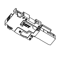 Bloc de bornes monté sur rail DSP2.5-H-M-01P-11-00A(H) avec fiche droite - Product Image 4