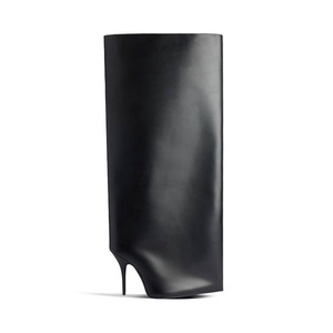 <span class=keywords><strong>Stivali</strong></span> alti al ginocchio <span class=keywords><strong>larghi</strong></span> da donna pantaloni lunghi stivaletti con tacco a spillo tacchi sottili scarpe in Denim - Product Image 5