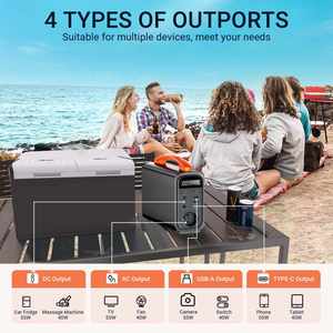 Station d'alimentation portable pour le camping 100W 200W, batterie externe, stockage d'énergie portable - Product Image 3