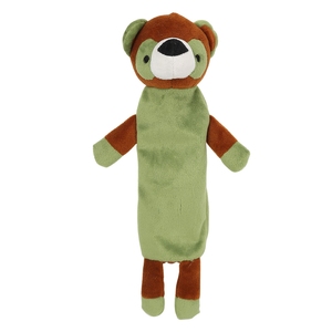 Portatile Speciale Piatto Del Cane Molle Della Peluche Pet Giocattoli di Masticazione con bottiglia di plastica <span class=keywords><strong>squeaker</strong></span> in lato - Product Image 5