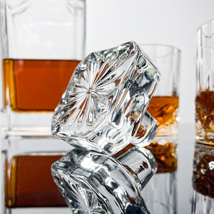 Juego de regalo de negocios al por mayor de fábrica, decantador de whisky de lujo, caja de regalo corporativa, botella de whisky de cristal, juego de regalo promocional - Product Image 4