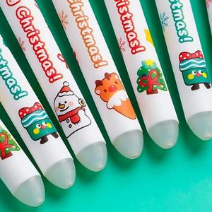 ปากกาเจลลายการ์ตูนสร้างสรรค์ ลบได้ ลายเซ็นน้ำ สำหรับการค้าต่างประเทศ ของขวัญคริสต์มาส ขนาด 0.5 มม. - Product Image 4