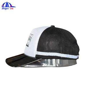 <span class=keywords><strong>Gorra</strong></span> Trucker Personalizada con Gráficos en Blanco y Negro, Visera Transparente con Protección UV, Unisex, Estilo Futurista, con Malla Transpirable en la Parte Trasera - Product Image 2