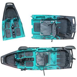 Kayak de pagayage extérieur <span class=keywords><strong>en</strong></span> deux parties facile à transporter avec entraînement à ailettes Surf <span class=keywords><strong>en</strong></span> <span class=keywords><strong>eau</strong></span> peu profonde Lacs profonds Océan Fabriqué <span class=keywords><strong>en</strong></span> <span class=keywords><strong>polyéthylène</strong></span> durable - Product Image 6