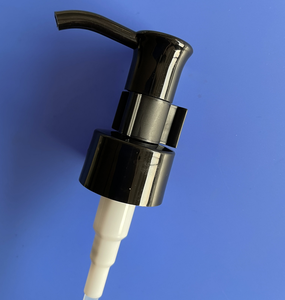 Cosmético negro sin derrames Prensa Loción Bomba Cierre de botella Cuidado DE <span class=keywords><strong>LA</strong></span> PIEL <span class=keywords><strong>Cara</strong></span> 24/410 Suero de aceite - Product Image 1
