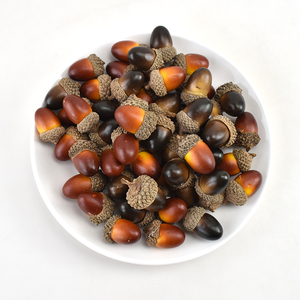 Mini-écorces d'acornes artificielles en mousse pour la décoration artisanale automne-hiver, parfaites pour la remise des diplômes et la fête des pères - Product Image 6
