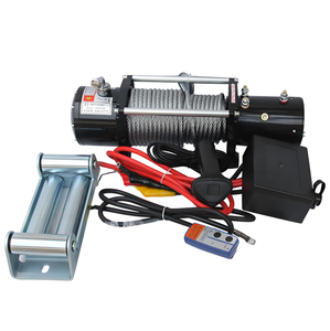 Treuil électrique 12V 13500lbs treuils de cabestan de voiture 2000-20000lb treuil électrique télécommandé sans fil pour voiture camion grue - Product Image 4