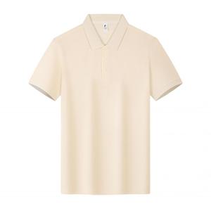Chemises polo en coton pur 210 g/m² pour hommes, logo personnalisé, haute qualité, manches courtes, coupe ajustée, chemises polo de golf pour hommes FLuxury - Product Image 5