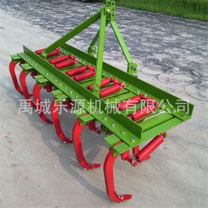 Farm <b>Cultivator</b> 4 Row Red Spring Protected Hanging Type For Tractor Use - Product Image 2