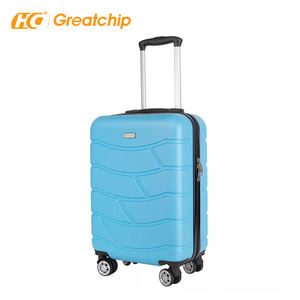 여행 캐빈 ABS + PC 사용자 정의 태그 캐리 온 트롤리 가방 카트 여행 수하물 롤러 가방 수하물 세트 - Product Image 4