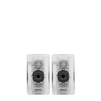 2024 nouveau modèle 3/Y/S/X LED porte bienvenue lumière verre projecteur étape et flaque lumières pour accessoires de porte intérieure automatique